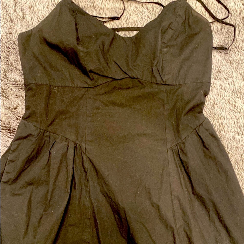 a new day Black Midi Dress